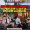 Sikap Peduli Asap, PAC GRIB Jaya Torgamba Bagikan Masker Gratis di Jalinsum Asam Jawa