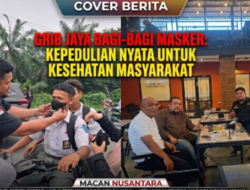 Sikap Peduli Asap, PAC GRIB Jaya Torgamba Bagikan Masker Gratis di Jalinsum Asam Jawa