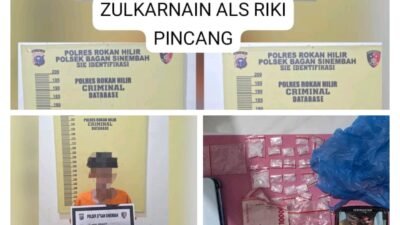Polsek Bagan Sinembah Tangkap Pengedar Shabu, 7 Gram Disita Dua Tersangka Positif Narkoba